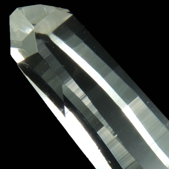 Quartz (optical-grade) with rare crystal faces from Pea Blanca Mine, San Pablo de Borbur, Vasquez-Yacopi Mining District, Boyac Department, Colombia