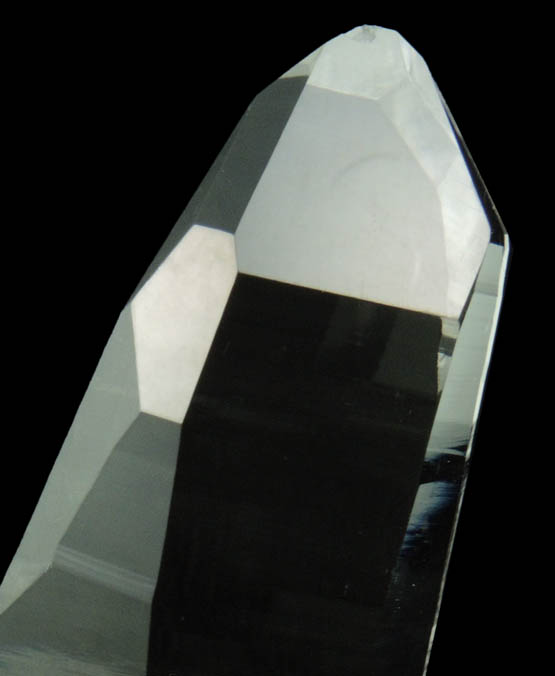 Quartz (optical-grade) with rare crystal faces from Pea Blanca Mine, San Pablo de Borbur, Vasquez-Yacopi Mining District, Boyac Department, Colombia