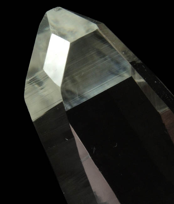 Quartz (optical-grade) with rare crystal faces from Pea Blanca Mine, San Pablo de Borbur, Vasquez-Yacopi Mining District, Boyac Department, Colombia