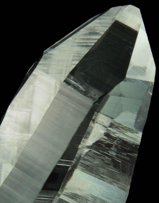 Quartz (optical-grade) with rare crystal faces from Pea Blanca Mine, San Pablo de Borbur, Vasquez-Yacopi Mining District, Boyac Department, Colombia