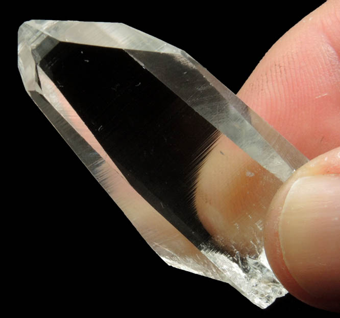 Quartz (optical-grade) with rare crystal faces from Peña Blanca Mine, San Pablo de Borbur, Vasquez-Yacopi Mining District, Boyacá Department, Colombia