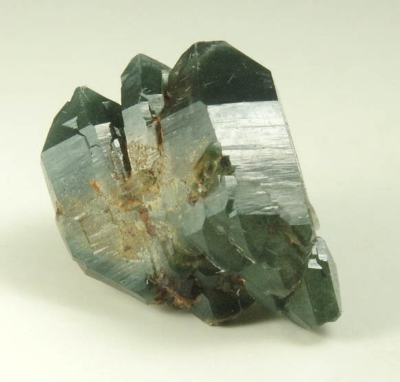 Quartz with green (Chlorite?) inclusions from one-time find at construction site, Cundinamarca Department, Colombia