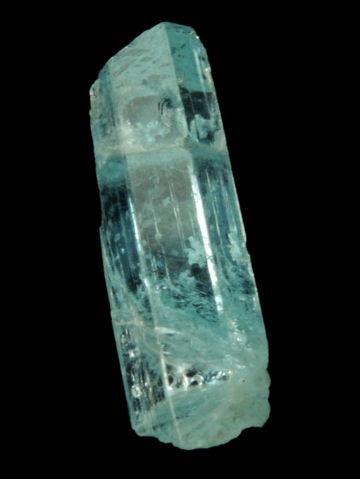 Beryl var. Aquamarine from Snow Field Pocket, Mount Antero, Chaffee County, Colorado
