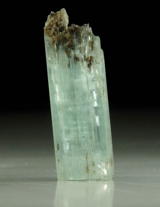 Beryl var. Aquamarine from Snow Field Pocket, Mount Antero, Chaffee County, Colorado