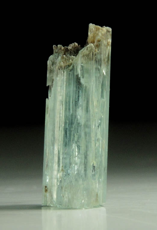 Beryl var. Aquamarine from Snow Field Pocket, Mount Antero, Chaffee County, Colorado