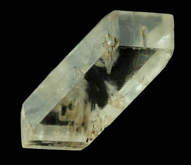 Gypsum var. Selenite from Willow Creek, Nanton, Alberta, Canada