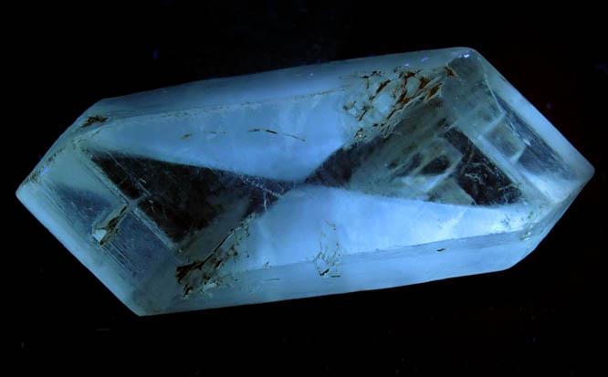 Gypsum var. Selenite from Willow Creek, Nanton, Alberta, Canada