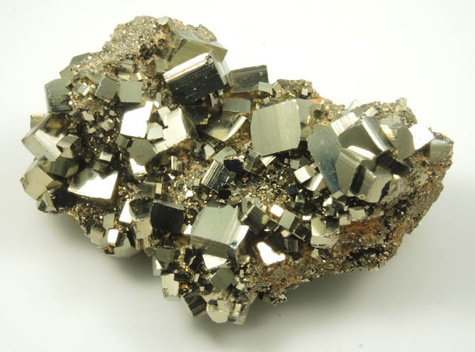 Pyrite from Huaron District, Cerro de Pasco Province, Pasco Department, Peru