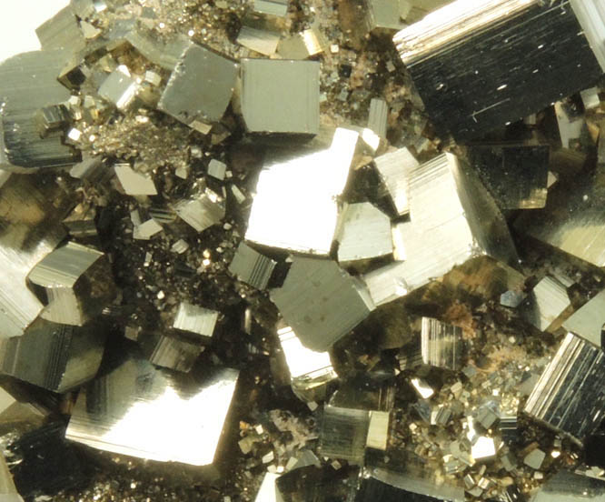 Pyrite from Huaron District, Cerro de Pasco Province, Pasco Department, Peru