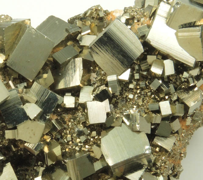 Pyrite from Huaron District, Cerro de Pasco Province, Pasco Department, Peru