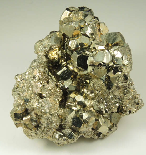 Pyrite from Huaron District, Cerro de Pasco Province, Pasco Department, Peru