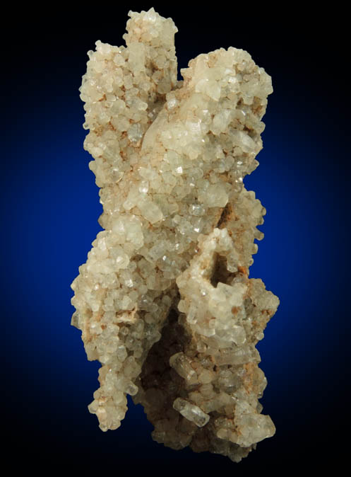 Calcite on Quartz pseudomorphs after Glauberite from Upper Montclair, Essex County, New Jersey