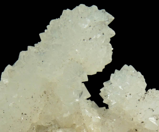 Quartz pseudomorph after Anhydrite from Bennett Prospect, Southbury, New Haven County, Connecticut