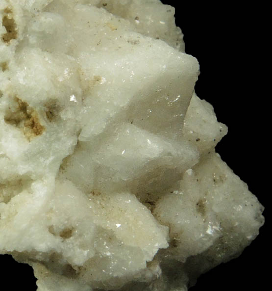 Datolite pseudomorphs after Quartz from Millington Quarry, Bernards Township, Somerset County, New Jersey