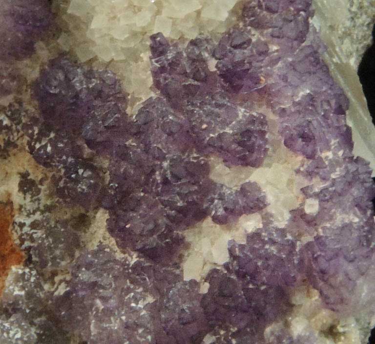 Fluorite and Calcite from near Wickenburg, Maricopa County, Arizona