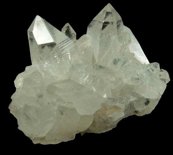Quartz with acicular inclusions from Mount Antero, Chaffee County, Colorado