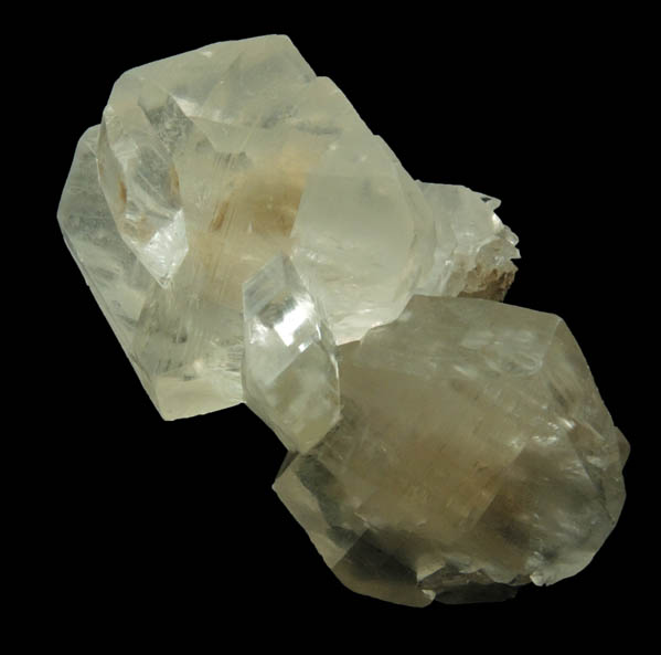 Gypsum var. Selenite from Willow Creek, Nanton, Alberta, Canada