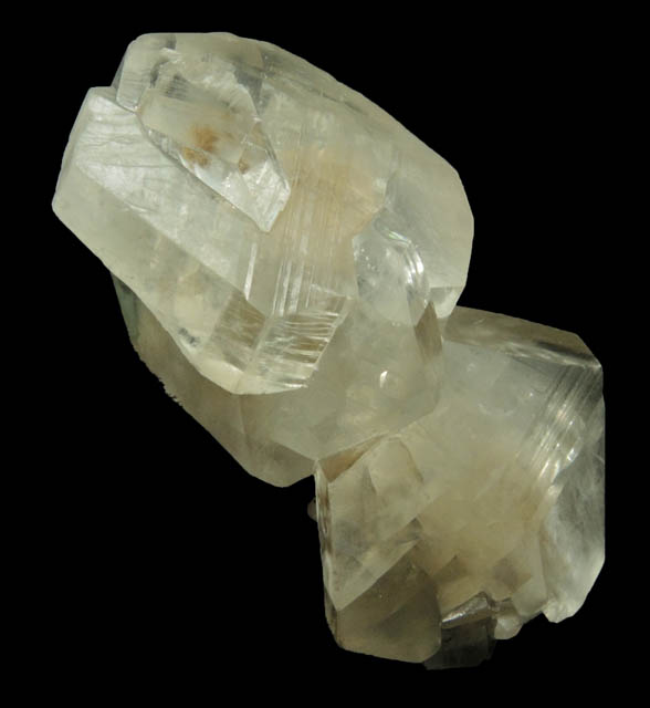 Gypsum var. Selenite from Willow Creek, Nanton, Alberta, Canada