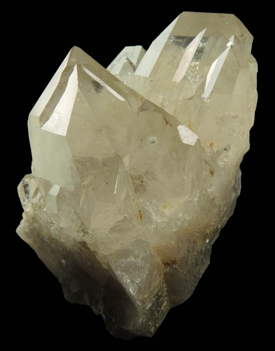 Quartz var. Smoky Quartz from North Moat Mountain, Bartlett, Carroll County, New Hampshire