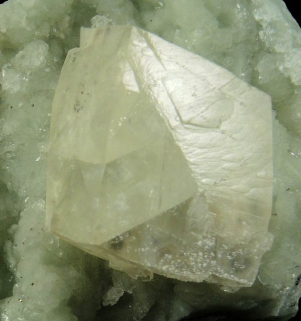 Calcite on Datolite with Pyrite from Millington Quarry, Bernards Township, Somerset County, New Jersey