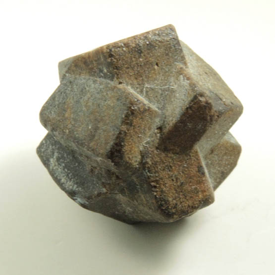 Staurolite (twinned crystals) from St. Andrews Crossing, near Blue Ridge, Fannin County, Georgia