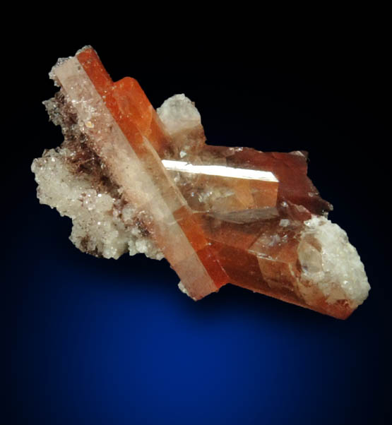 Topaz with Rutile inclusions from Durango, Mexico