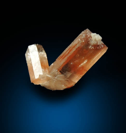 Topaz with Rutile inclusions from Durango, Mexico