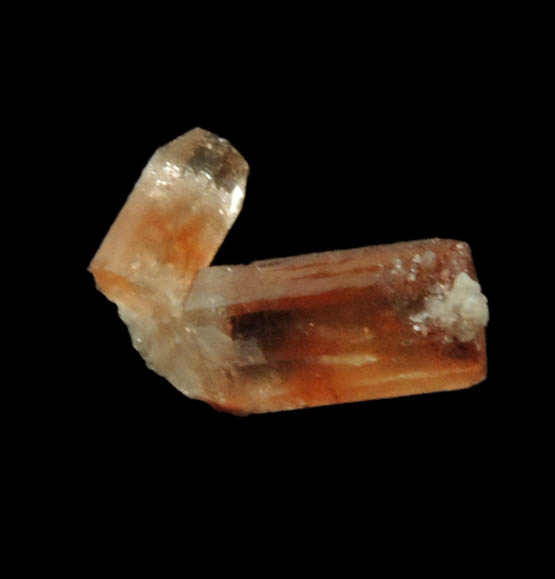Topaz with Rutile inclusions from Durango, Mexico