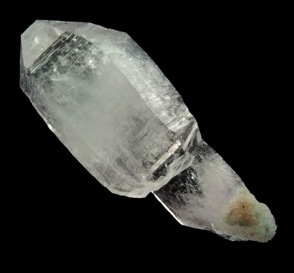 Quartz var. Amethyst Quartz (scepter-shaped crystal) from Piedra Parada, near Las Vigas, Tatatila, Veracruz, Mexico