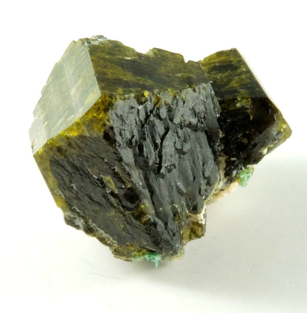 Epidote from Calumet Mine, 12 km NNE of Salida, Chaffee County, Colorado