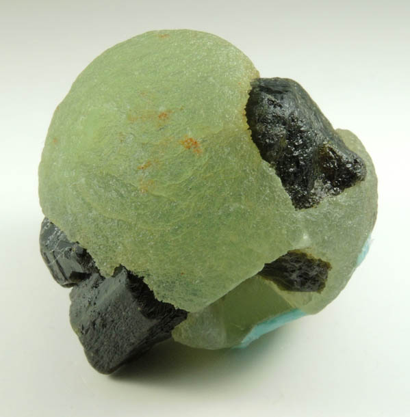 Prehnite with Epidote from Bendoukou, Sandare District, Kayes Region, Mali