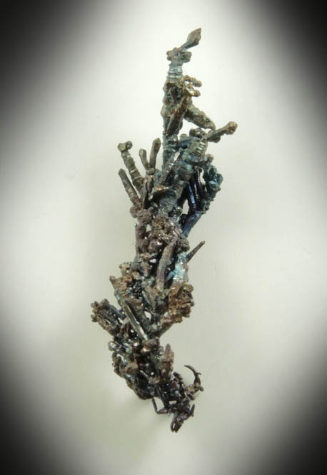 Copper (naturally crystallized native copper) from White Pine Mine, Keweenaw Peninsula Copper District, Ontonagon County, Michigan