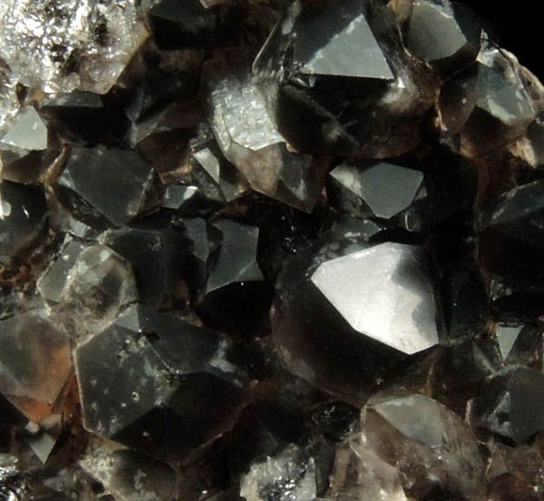 Quartz var. Smoky Quartz from Constellation Road, northeast of Wickenburg, Yavapai County, Arizona