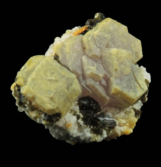 Voltaite, Coquimbite, Copiapite from Dexter No. 7 Mine, San Rafael Swell, Emery County, Utah
