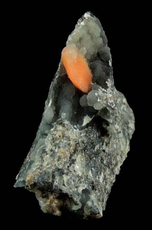 Wulfenite with Hemimorphite coating from Finch Mine, north of Hayden, Banner District, Gila County, Arizona