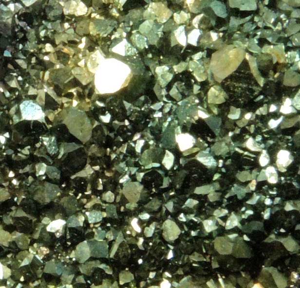 Pyrite (iridescent) from Pint's Quarry, Raymond, Black Hawk County, Iowa