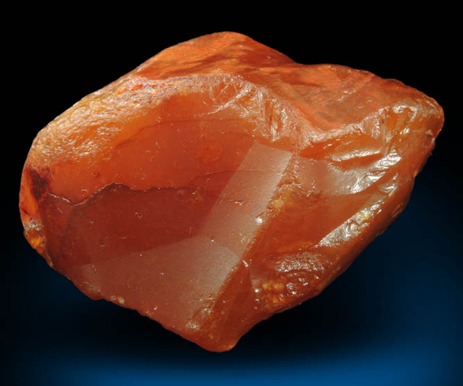 Quartz var. Carnelian from Stirling Brook, Warren Township, Somerset County, New Jersey