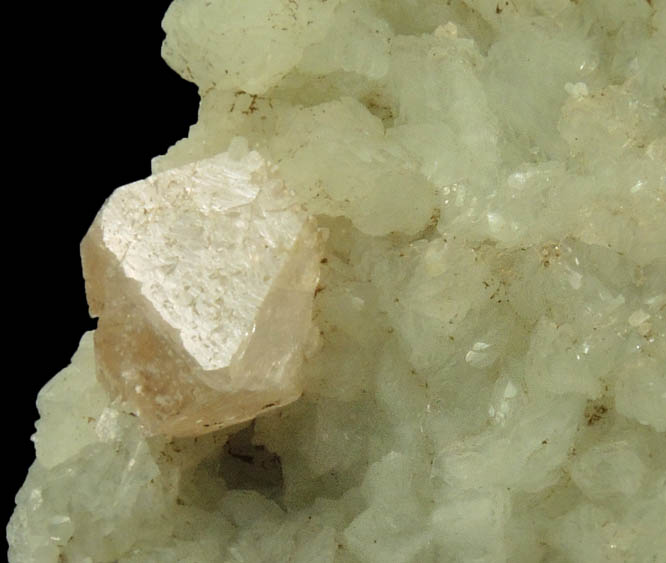 Apophyllite on Datolite from Millington Quarry, Bernards Township, Somerset County, New Jersey