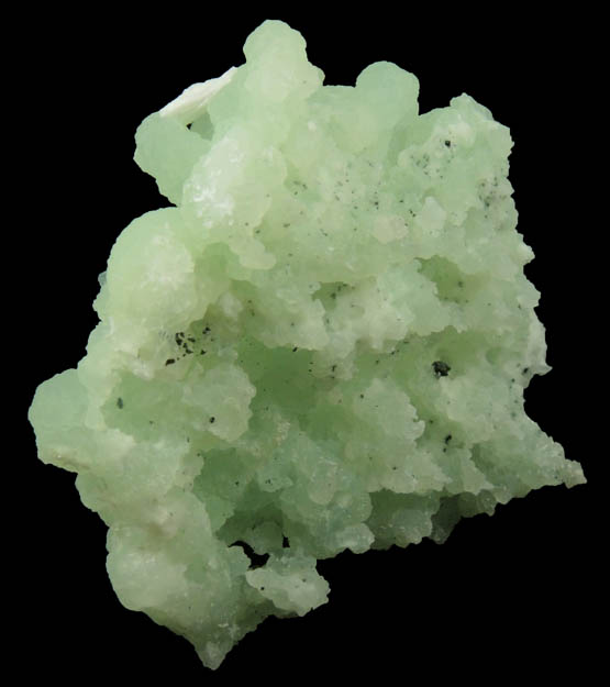 Prehnite pseudomorphs after Anhydrite with Laumontite from Upper New Street Quarry, Paterson, Passaic County, New Jersey