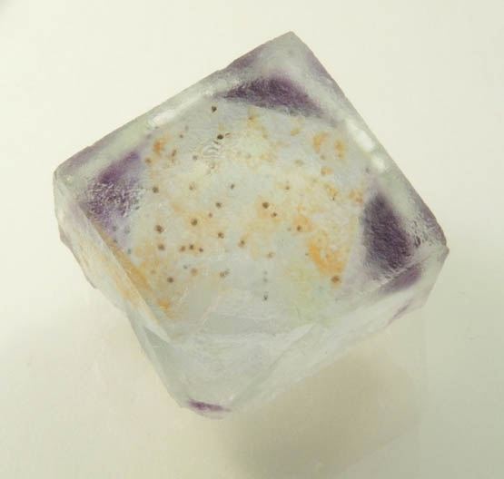 Fluorite with purple internal zones from Astro Mine, Pocket #2, Pike's Peak District, El Paso County, Colorado