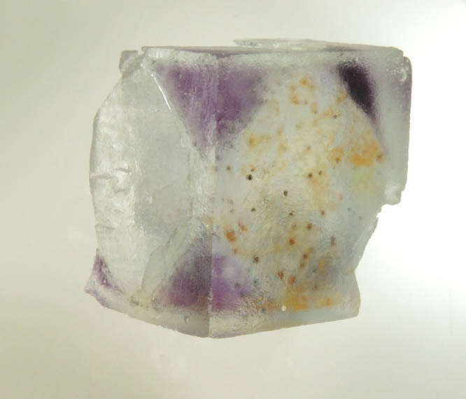 Fluorite with purple internal zones from Astro Mine, Pocket #2, Pike's Peak District, El Paso County, Colorado