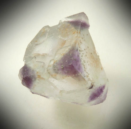 Fluorite with purple internal zones from Astro Mine, Pocket #2, Pike's Peak District, El Paso County, Colorado