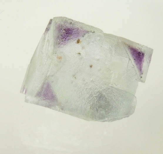 Fluorite with purple internal zones from Astro Mine, Pocket #2, Pike's Peak District, El Paso County, Colorado