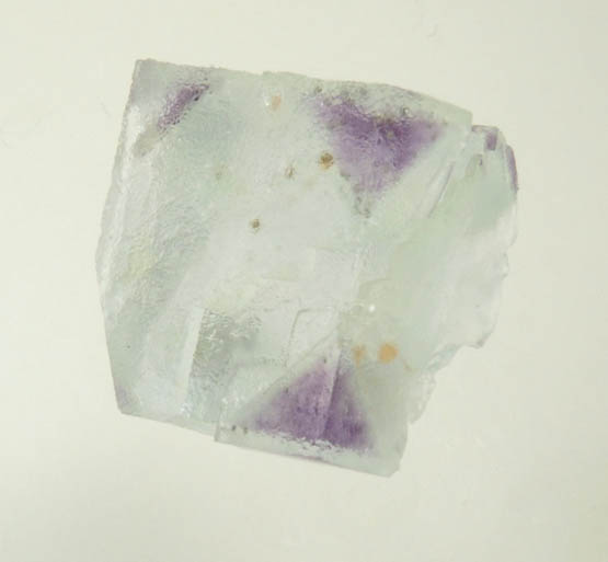 Fluorite with purple internal zones from Astro Mine, Pocket #2, Pike's Peak District, El Paso County, Colorado