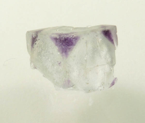 Fluorite with purple internal zones from Astro Mine, Pocket #2, Pike's Peak District, El Paso County, Colorado