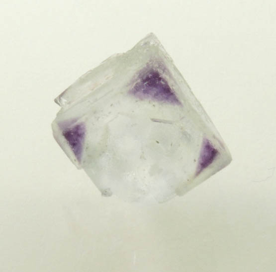 Fluorite with purple internal zones from Astro Mine, Pocket #2, Pike's Peak District, El Paso County, Colorado