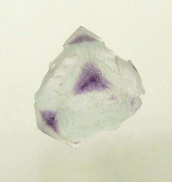 Fluorite with purple internal zones from Astro Mine, Pocket #2, Pike's Peak District, El Paso County, Colorado