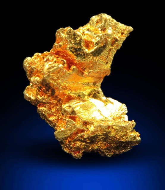 Gold from Diltz Mine, Bear Valley, Whitlock District, Mariposa County, California