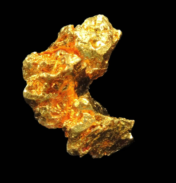 Gold from Diltz Mine, Bear Valley, Whitlock District, Mariposa County, California