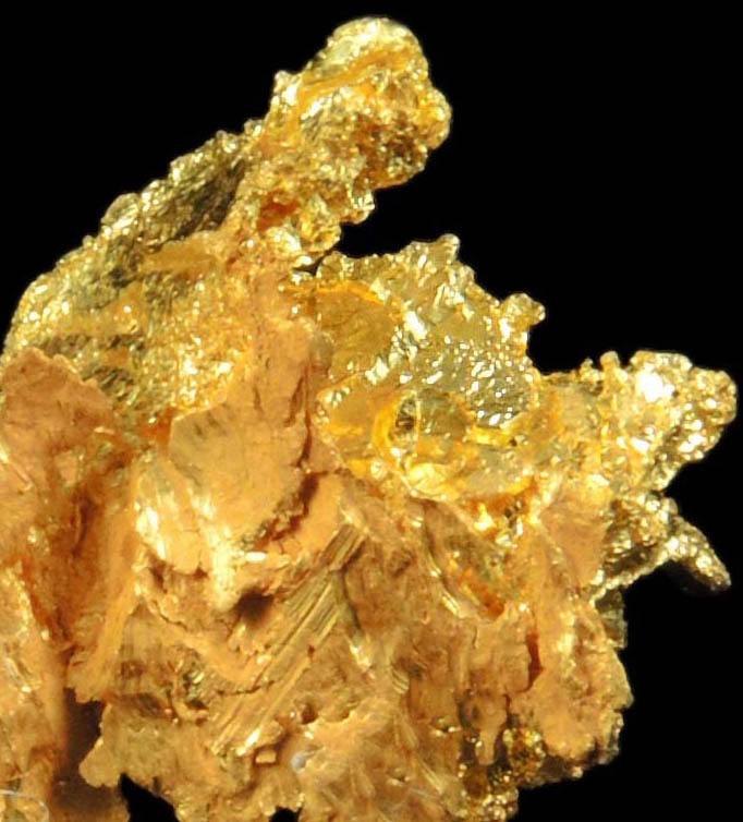 Gold from Coulterville-Mariposa region, Mother Lode Belt, Mariposa County, California